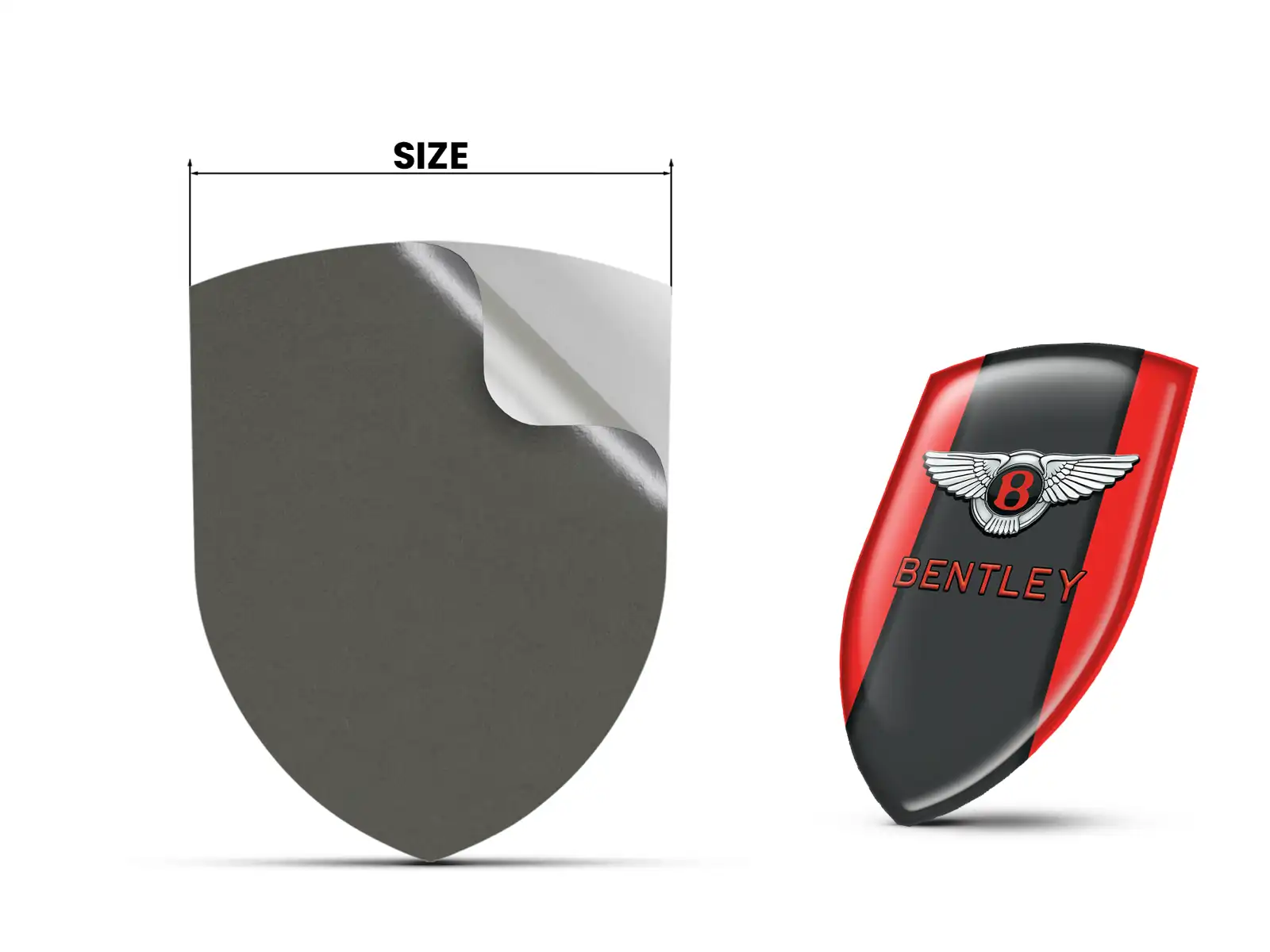 Bentley Self Adhesive Label Pro Max Lasting Stylish Design